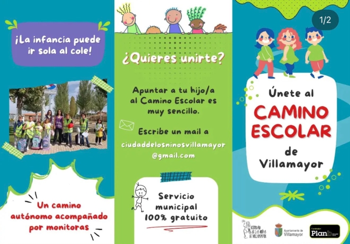 Villamayor impulsa el uso de su Camino Escolar | Imagen 2