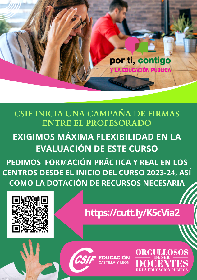Campa&ntilde;a de recogida de firmas en los centros docentes para exigir una "m&aacute;xima flexibilidad" en la evaluaci&oacute;n de este curso  | Imagen 1