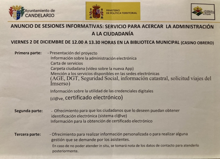 Candelario acoge una sesi&oacute;n formativa sobre la administraci&oacute;n electr&oacute;nica | Imagen 1