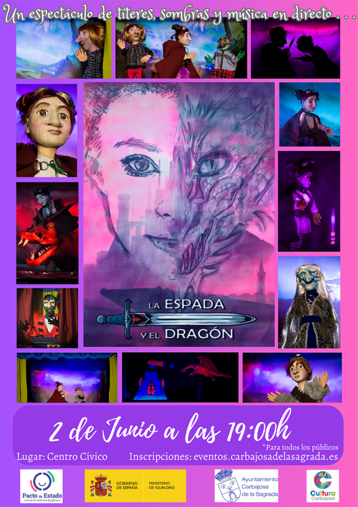 Representaci&oacute;n teatral con t&iacute;teres 'La espada y el drag&oacute;n', este viernes en Carbajosa | Imagen 1