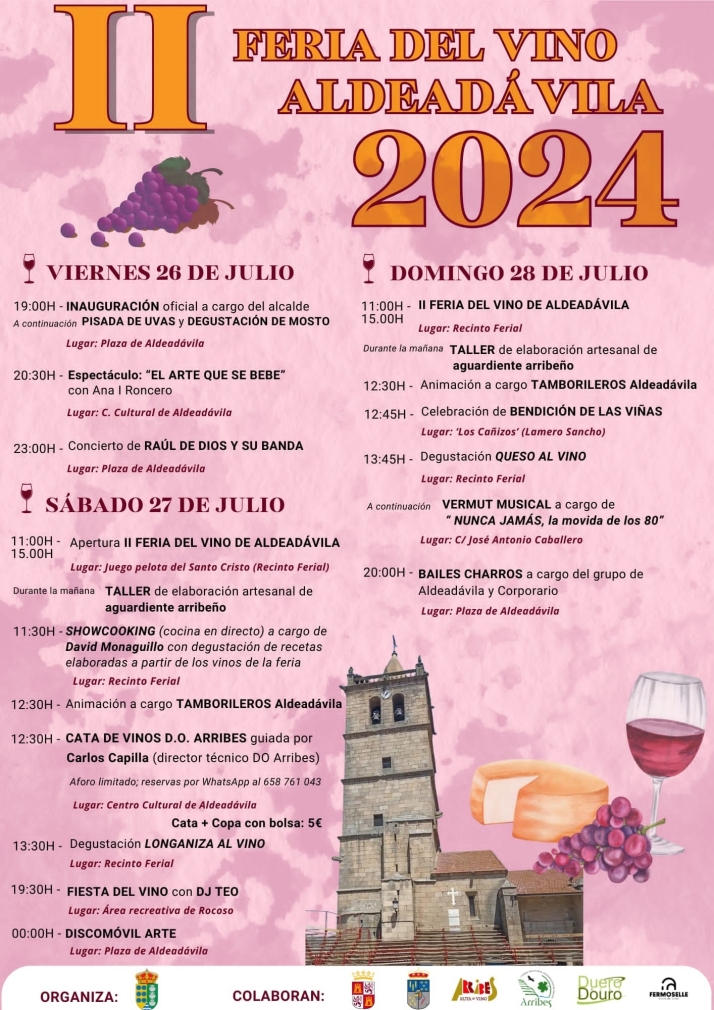 Aldead&aacute;vila se prepara para vivir la II Feria del Vino | Imagen 1