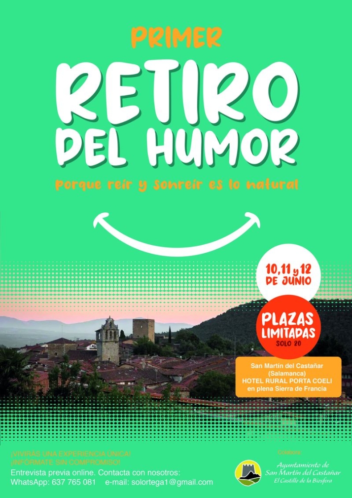 San Mart&iacute;n del Casta&ntilde;ar acoger&aacute; el Primer Retiro del Humor | Imagen 1