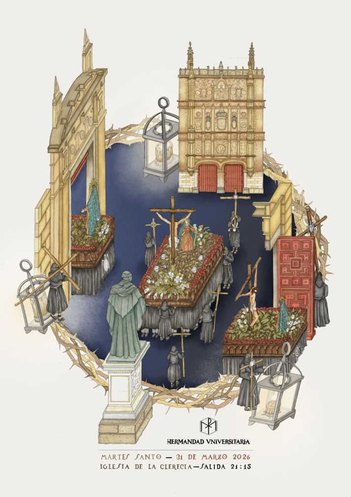 La Hermandad Universitaria apuesta por el talento joven para anunciar su procesi&oacute;n del Martes Santo | Imagen 1