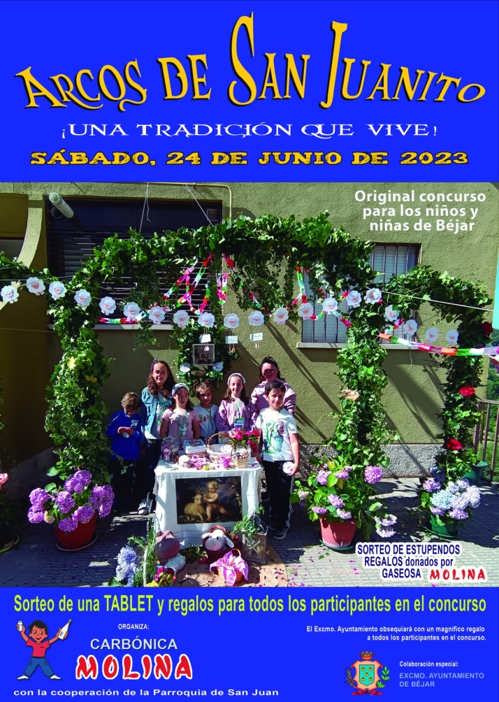 Los Arcos de San Juanito volverán un año más a las calles de Béjar | Imagen 1