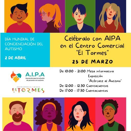 AIPA celebra este s&aacute;bado el D&iacute;a Mundial del Autismo en El Tormes | Imagen 1