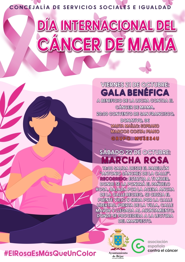 B&eacute;jar se suma a la lucha contra el c&aacute;ncer con varios actos | Imagen 1