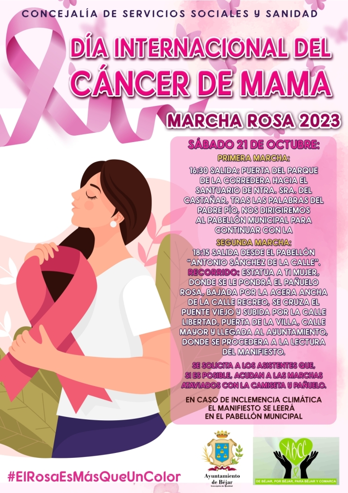 La Marcha Rosa de B&eacute;jar se hace m&aacute;s grande | Imagen 1