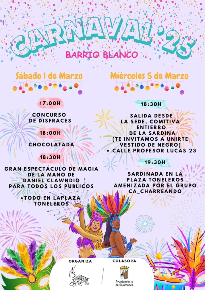 El barrio Blanco vuelve a disfrutar del Carnaval | Imagen 1