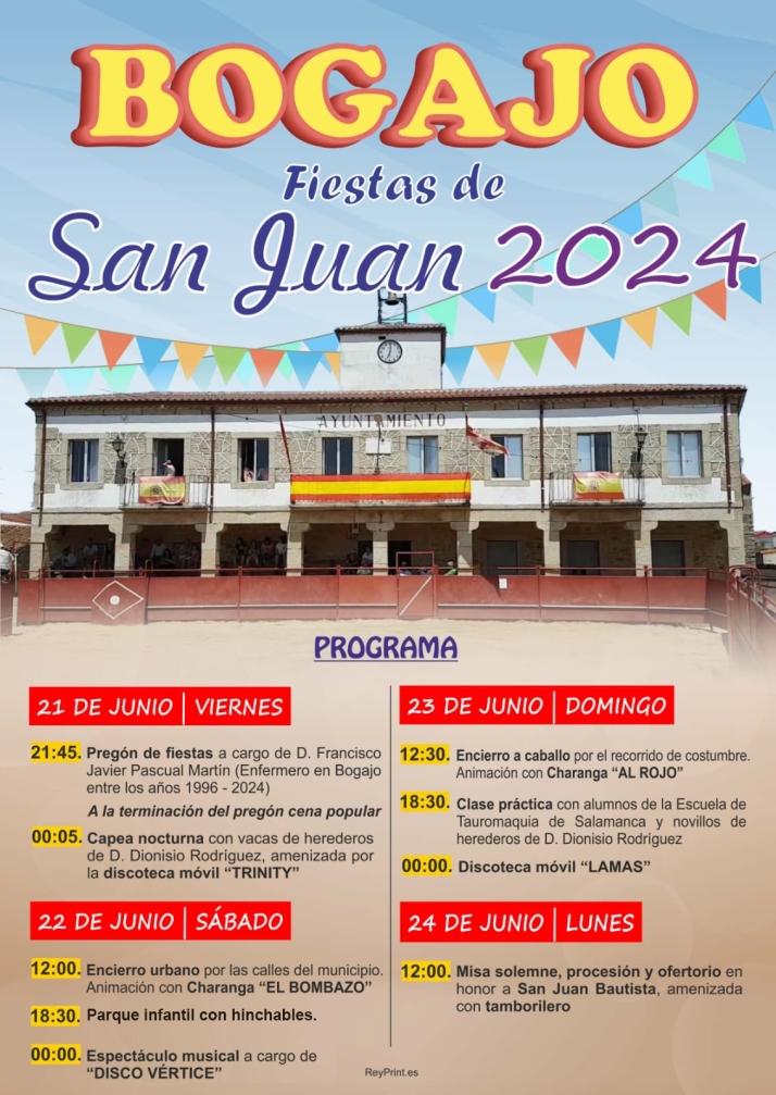 Francisco Javier Pascual da el pistoletazo oficial a las fiestas de San Juan en Bogajo | Imagen 1