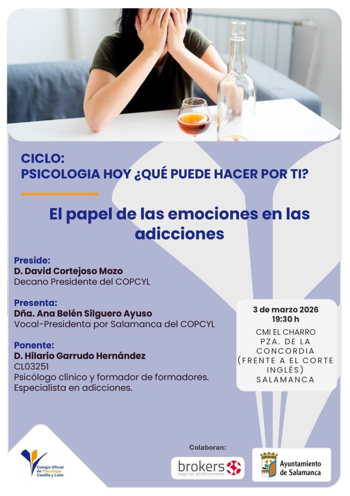Expertos en salud mental abordarán en Salamanca la influencia emocional en las conductas adictivas | Imagen 1
