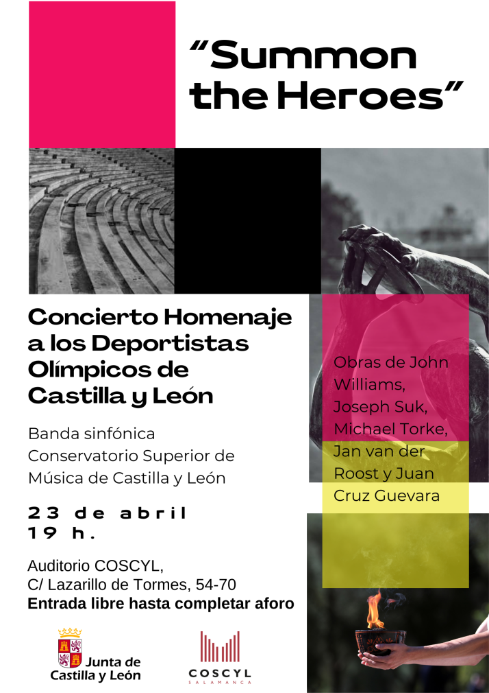 'Summon the h&eacute;roes': Salamanca rinde tributo a los deportistas ol&iacute;mpicos con un concierto especial | Imagen 2