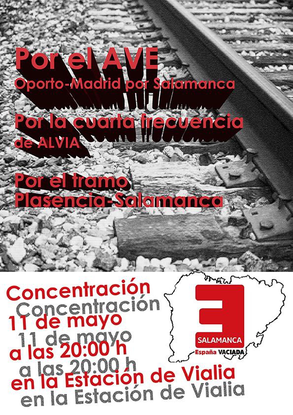 Espa&ntilde;a Vaciada convoca una concentraci&oacute;n por la "incomunicaci&oacute;n" ferroviaria a la que est&aacute; "sometida" Salamanca | Imagen 1