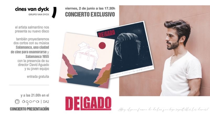 Descubre la m&uacute;sica de Delgado, el artista de la familia m&aacute;s cinematogr&aacute;fica de Salamanca | Imagen 1
