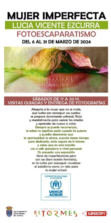 La santamartina Luc&iacute;a Vicente Ezcurra expone &lsquo;Mujer imperfecta&rsquo; en El Tormes | Imagen 1