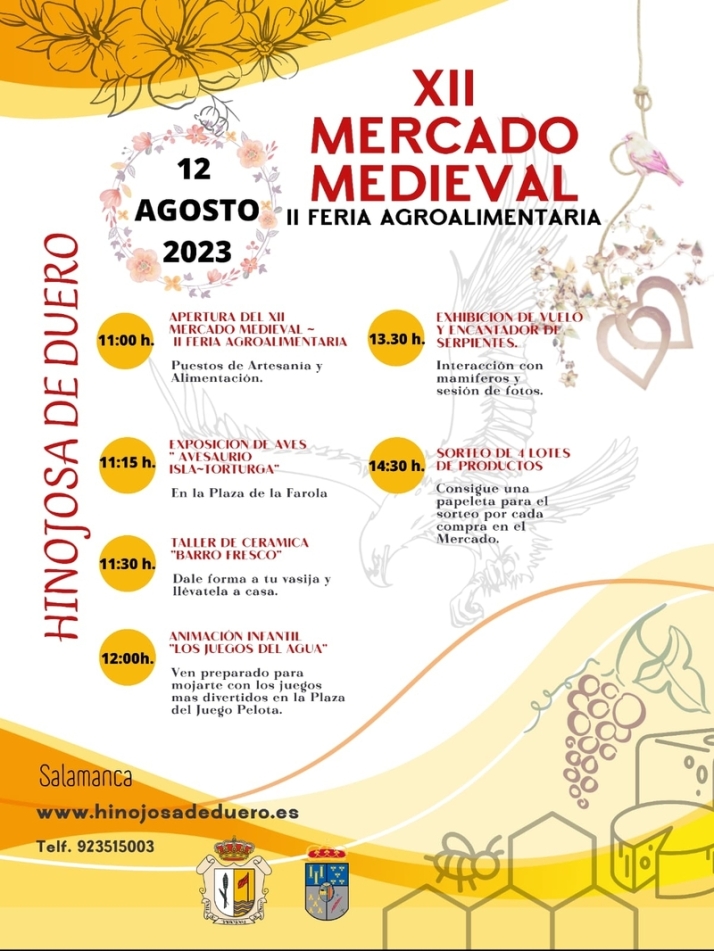 Hinojosa se viste este s&aacute;bado del Medievo para ambientar el XII Mercado Medieval | Imagen 1