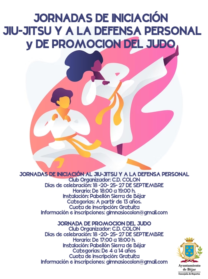 Nuevas actividades deportivas en B&eacute;jar | Imagen 1