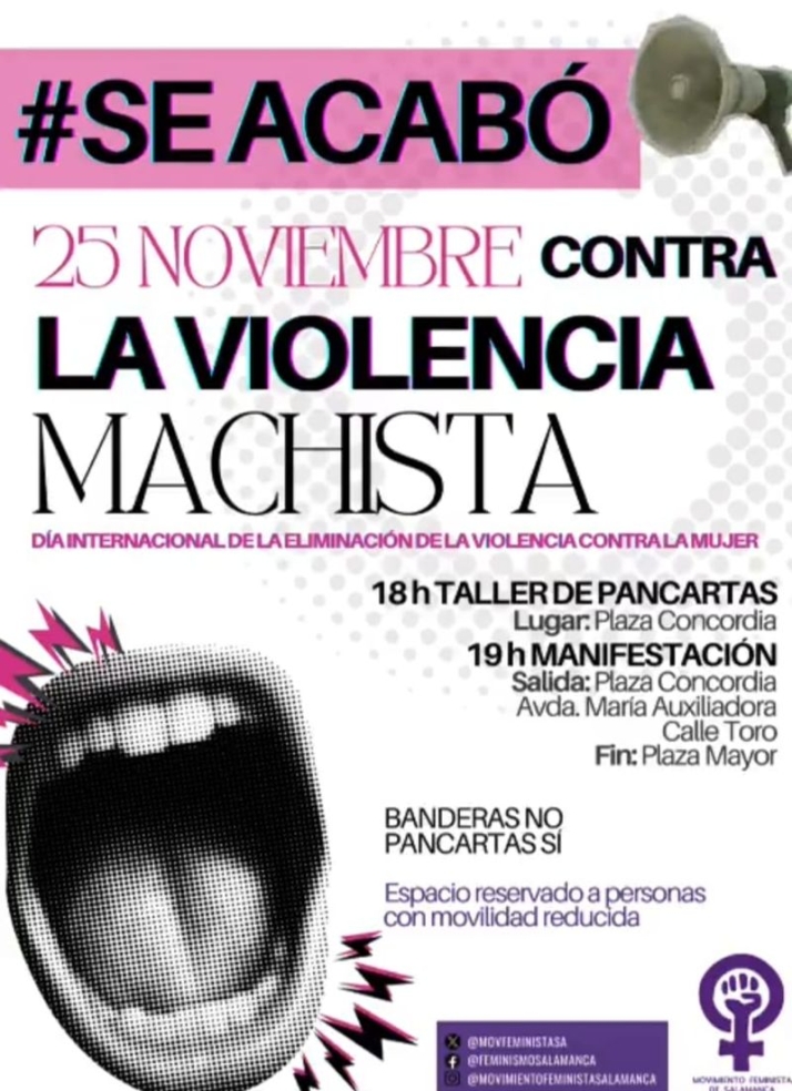 As&iacute; ser&aacute; la manifestaci&oacute;n del 25N en Salamanca | Imagen 1