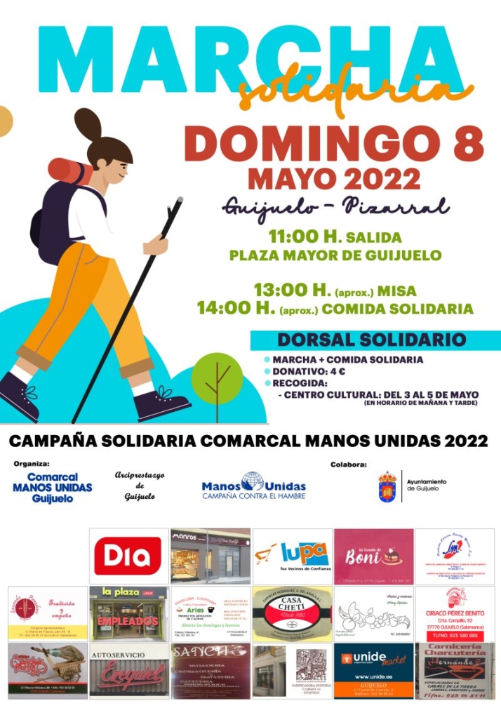 La Marcha Solidaria de Manos Unidas ser&aacute; el domingo 8 de mayo | Imagen 1