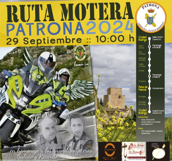 La Guardia Civil promueve una ruta motera de homenaje a Jos&eacute; Antonio Salicio y Ricardo S&aacute;nchez | Imagen 1
