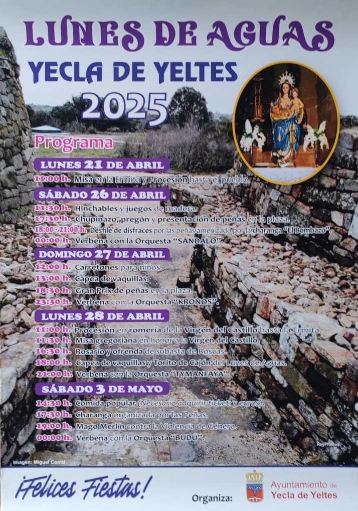 Las pe&ntilde;as marcan el comienzo de las fiestas en Yecla de Yeltes | Imagen 1