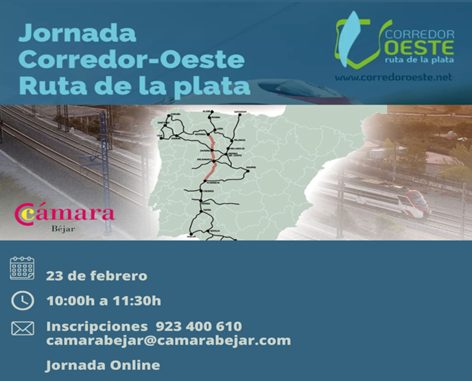La C&aacute;mara de Comercio de  B&eacute;jar organiza una jornada destinada a recalcar el valor de la reactivaci&oacute;n de la red ferroviaria | Imagen 1