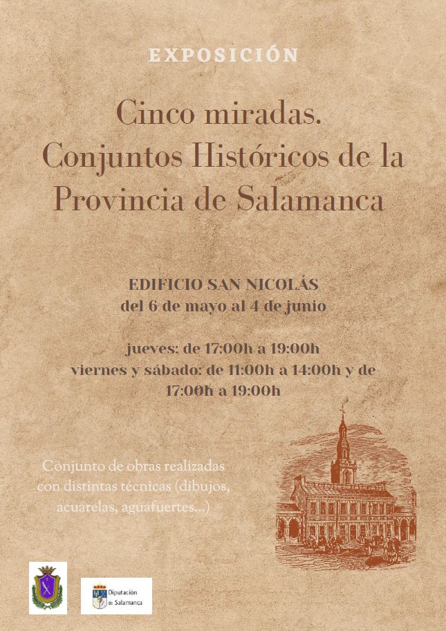 El edificio San Nicol&aacute;s acoge la exposici&oacute;n &lsquo;Cinco miradas Conjuntos Hist&oacute;ricos de la Provincia de Salamanca&rsquo; | Imagen 1