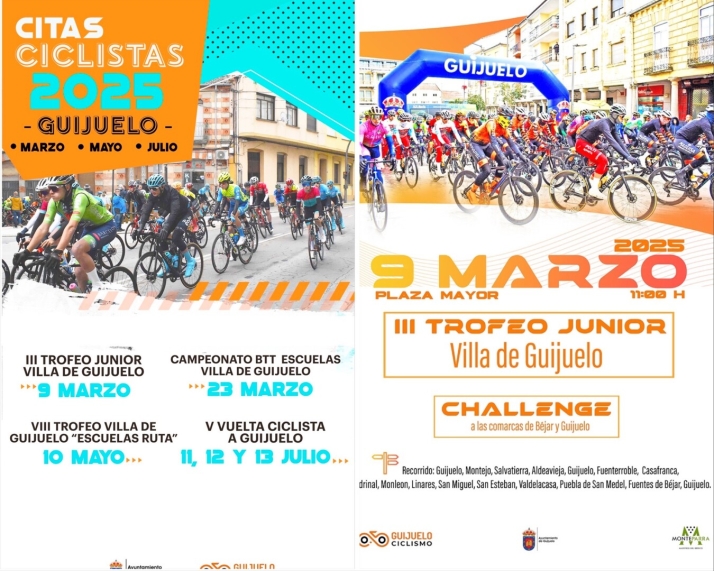 Presentadas las cuatro pruebas ciclistas que tendr&aacute;n lugar en Guijuelo de aqu&iacute; a verano | Imagen 1