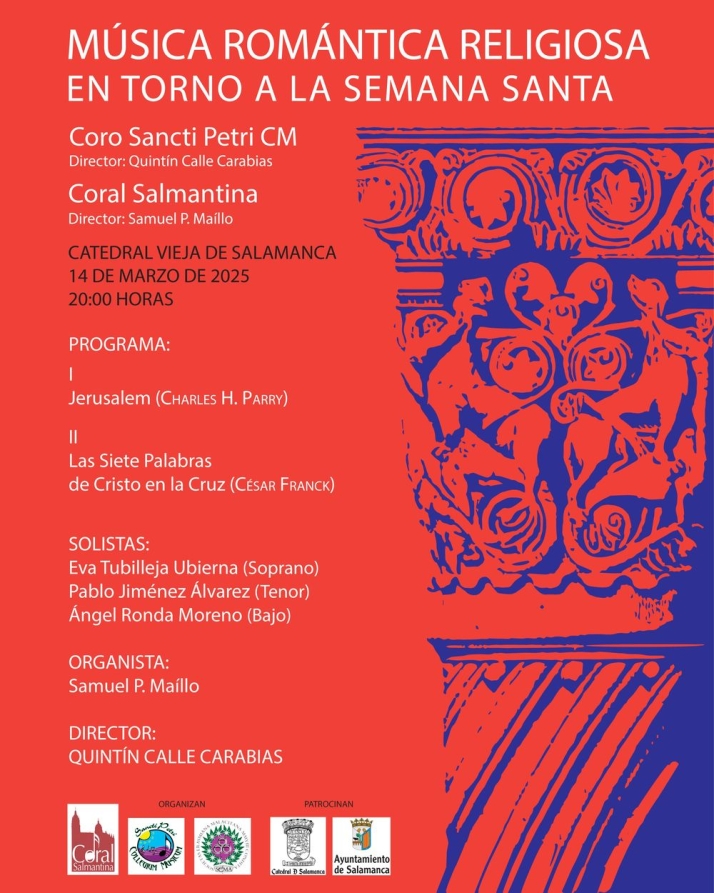 Salamanca acoge este viernes el estreno absoluto de  &lsquo;Las Siete Palabras de Cristo en la Cruz&rsquo; de C&eacute;sar Franck | Imagen 1