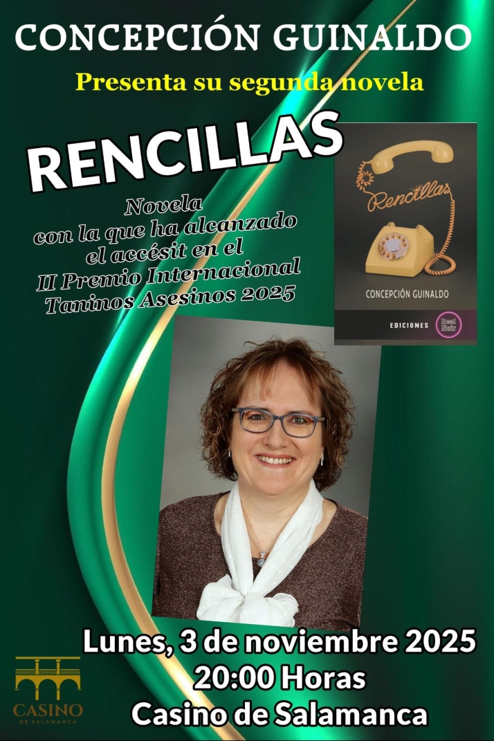 Concepci&oacute;n Guinaldo presenta 'Rencillas', su thriller ambientado en la Sierra de Francia | Imagen 1