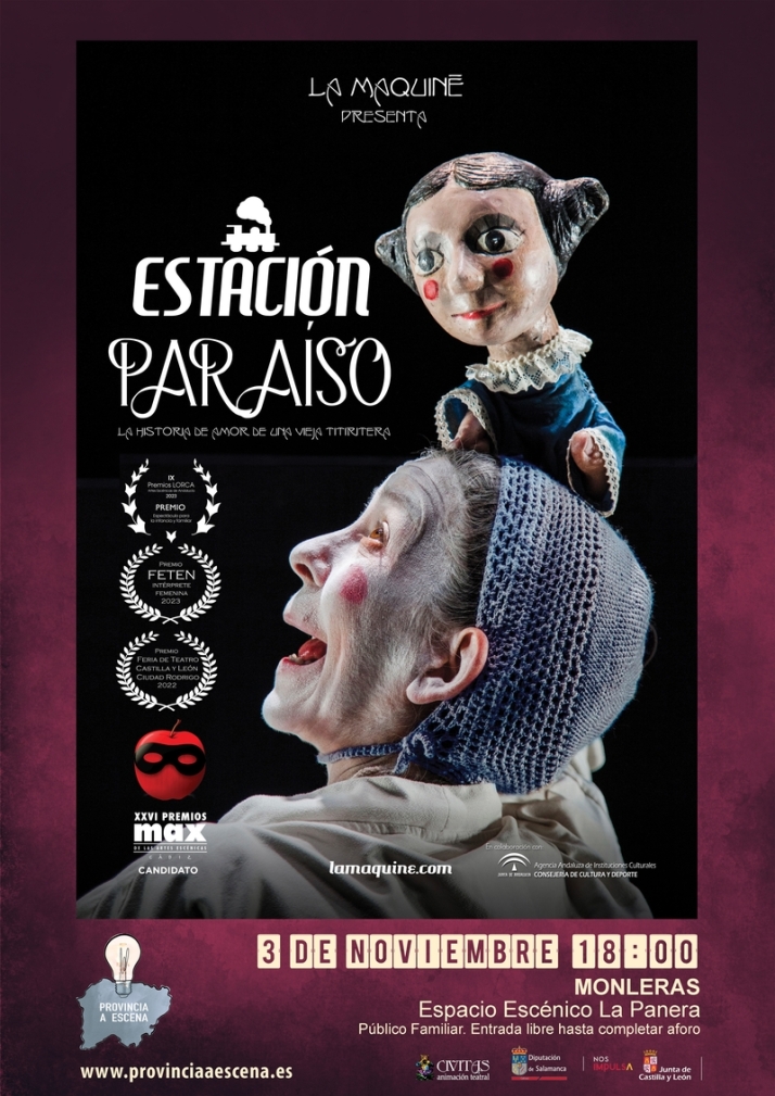 EL Festival Provincia a Escena llega a Monleras con La Maquin&eacute; | Imagen 1