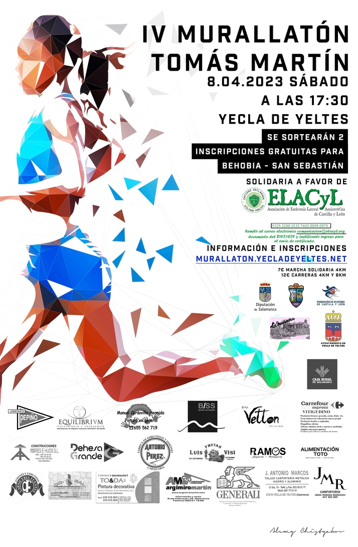 La IV Murallat&oacute;n Tom&aacute;s Mart&iacute;n de Yecla de Yeltes ser&aacute; a beneficio de ELACyL | Imagen 1