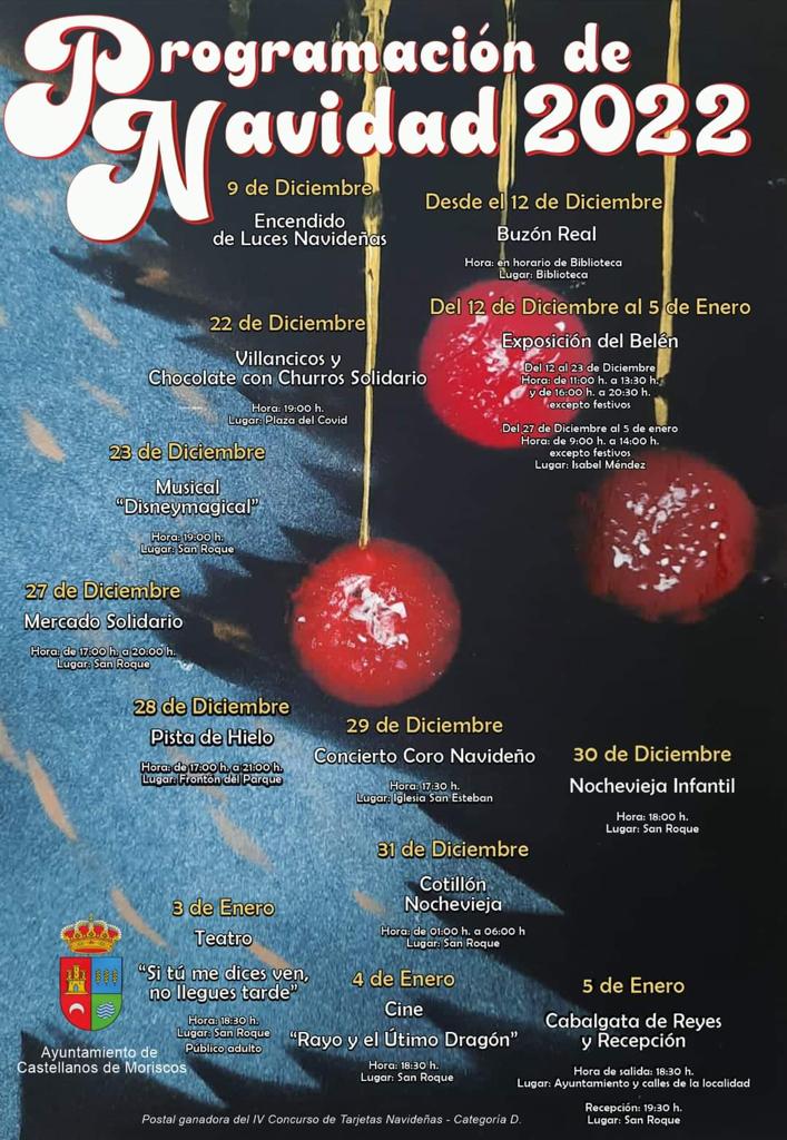 Una pista de hielo, principal novedad en la programaci&oacute;n navide&ntilde;a de Castellanos de Moriscos | Imagen 1