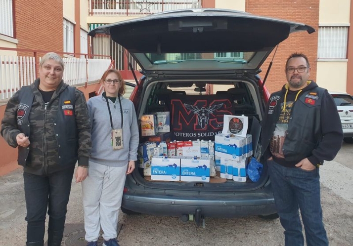 Susana Bezos, motera solidaria de Salamanca: &ldquo;Queremos que la gente sepa que existimos; que si est&aacute;n necesitados, pueden contar con nosotros&rdquo; | Imagen 1