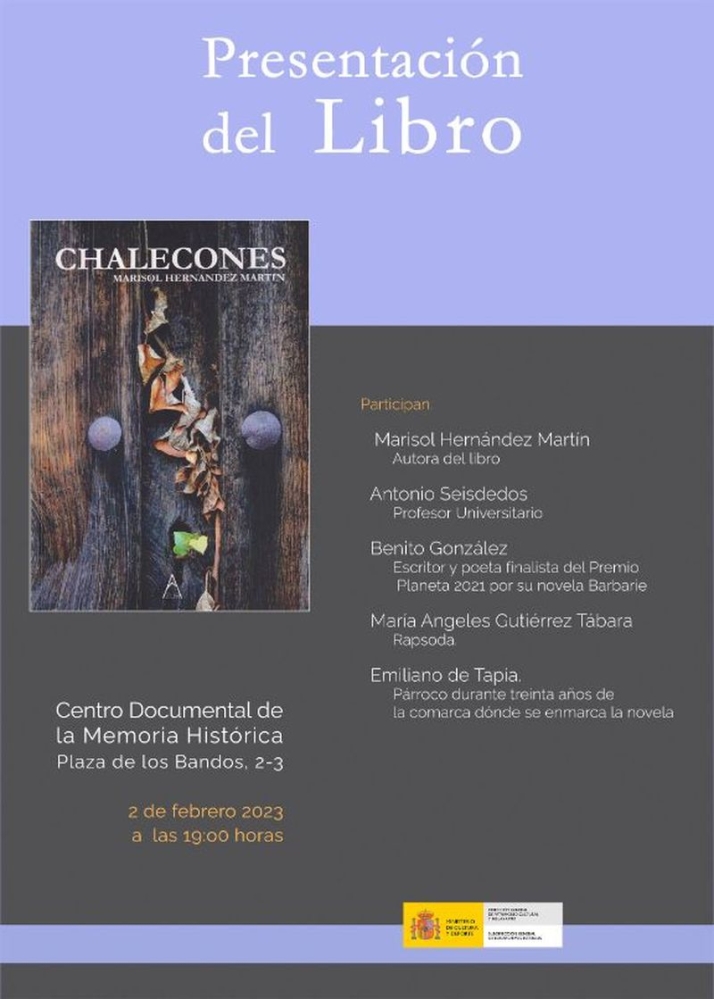 Presentaci&oacute;n del libro 'Chalecones' en el Centro Documental de la Memoria Hist&oacute;rica | Imagen 1