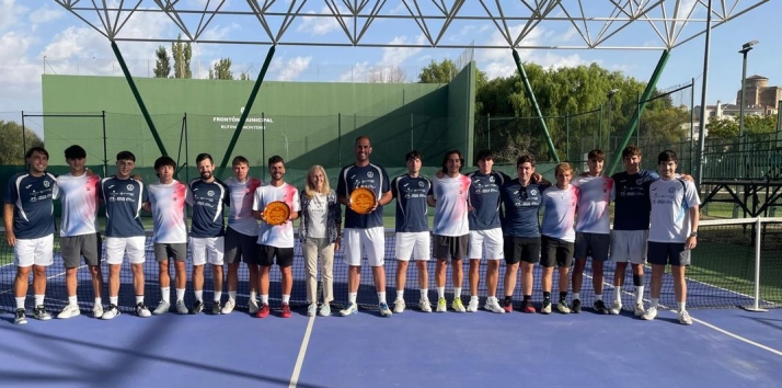 El Club de Tenis Alba de Tormes inicia con derrota su d&eacute;cimo Campeonato de Espa&ntilde;a consecutivo | Imagen 1