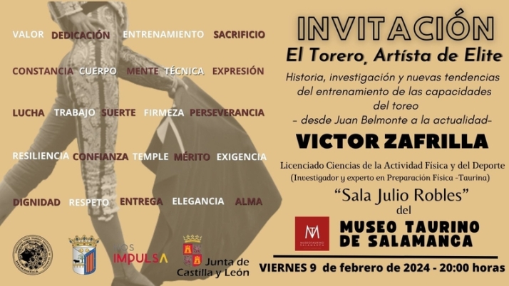 Conferencia sobre el entrenamiento f&iacute;sico de los toreros | Imagen 1