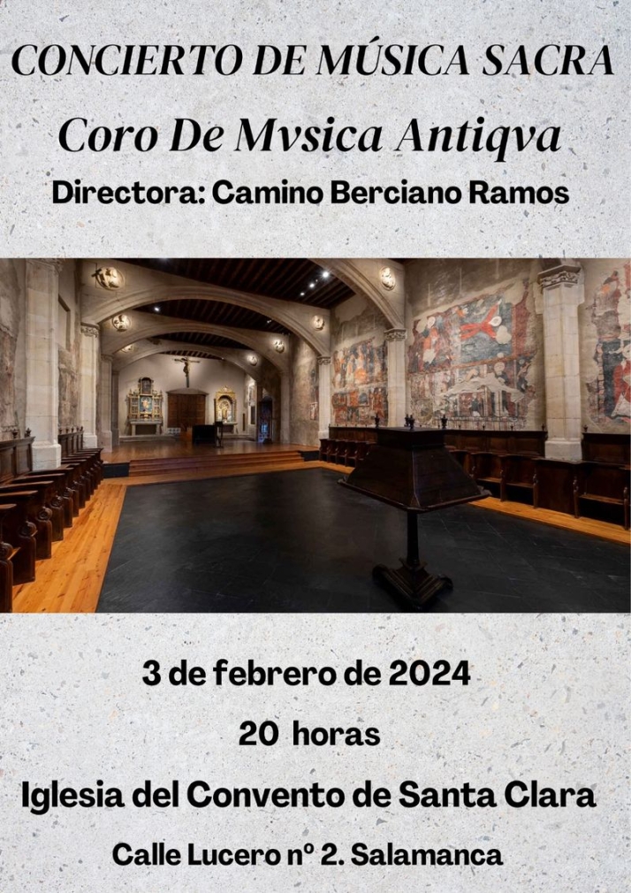Concierto del Coro "De Mvsica Antiqva" en Las Claras | Imagen 1