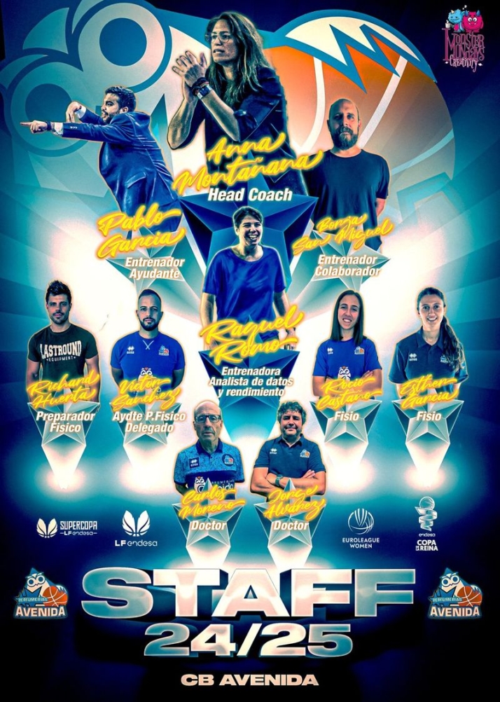 As&iacute; queda el cuerpo t&eacute;cnico del  Perfumer&iacute;as Avenida para la nueva temporada | Imagen 1