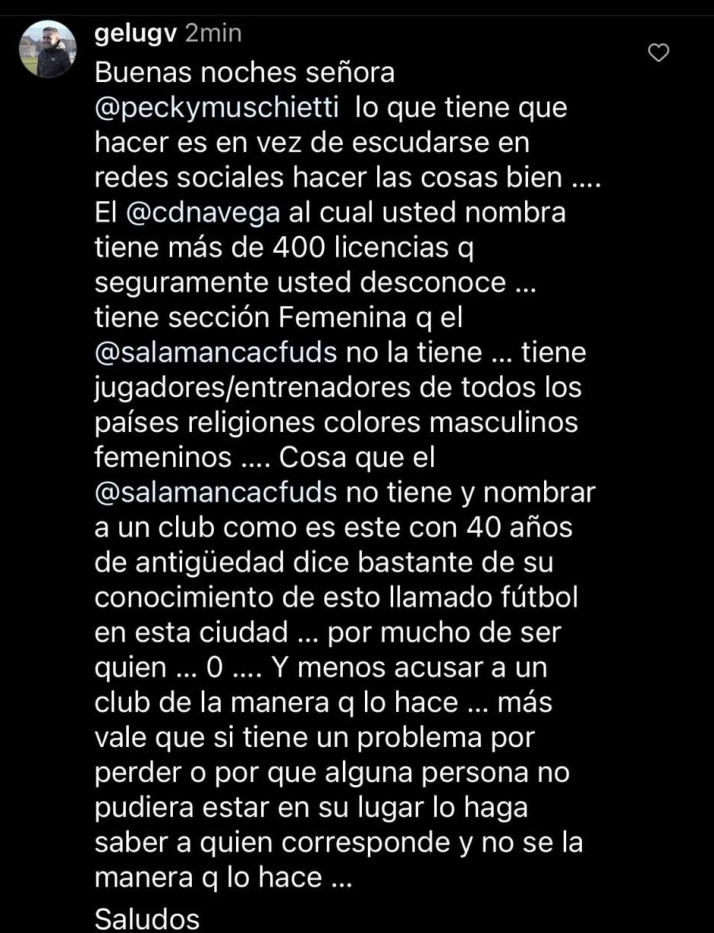 La respuesta desde el Navega al Salamanca UDS: "Tenemos jugadores y entrenadores de todos los pa&iacute;ses, colores, religiones..." | Imagen 1