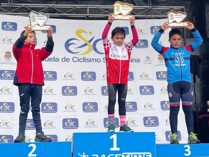 Los salmantinos Diego Marcos y Daida Garc&iacute;a, campeones de Castilla y Le&oacute;n de Escuelas BTT | Imagen 1