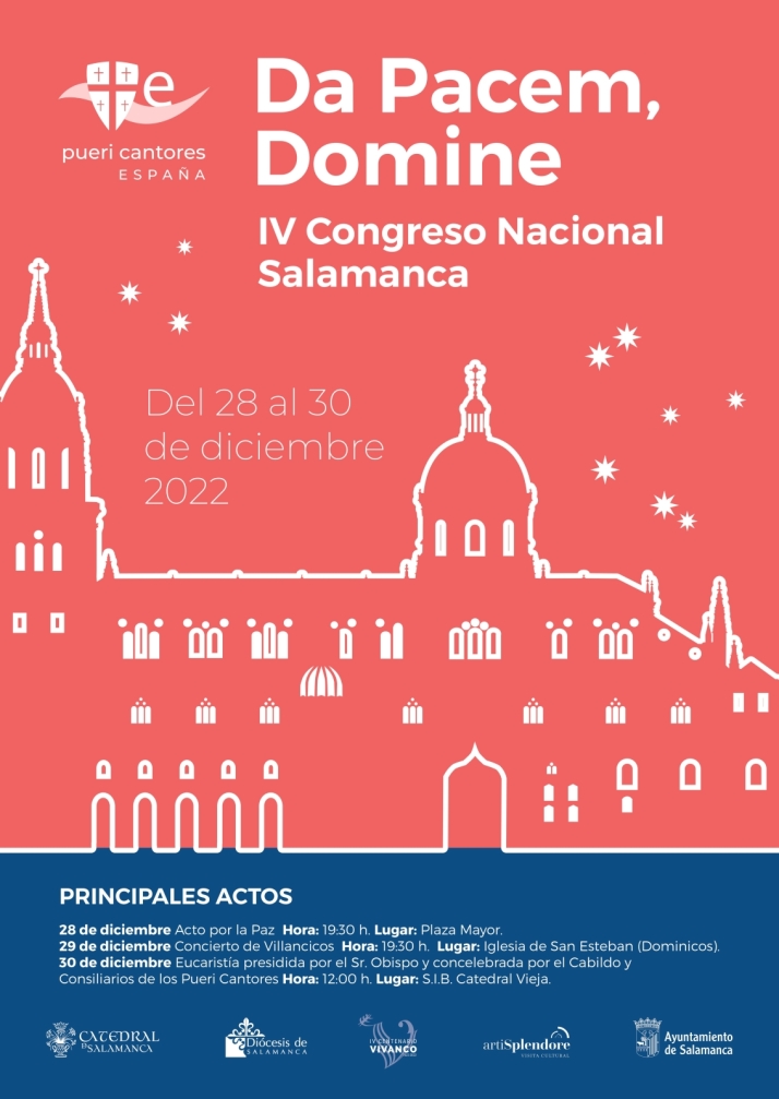 Cerca de 300 ni&ntilde;os y j&oacute;venes participan en Salamanca en el Congreso de Pueri Cantores | Imagen 1