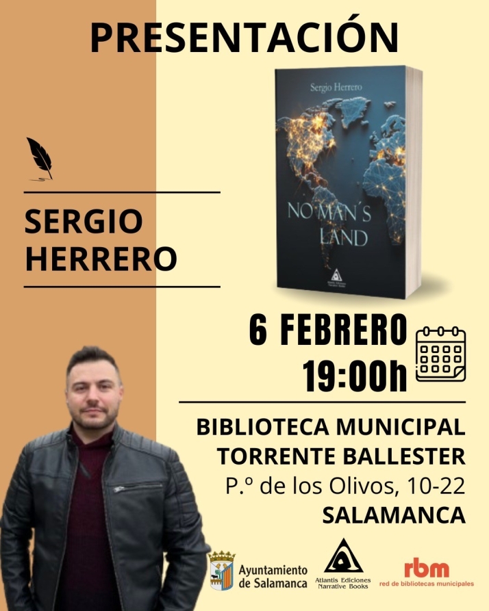El bombero salmantino Sergio Herrero debuta en la literatura con 'No man&rsquo;s land', una novela de acci&oacute;n interactiva  | Imagen 1