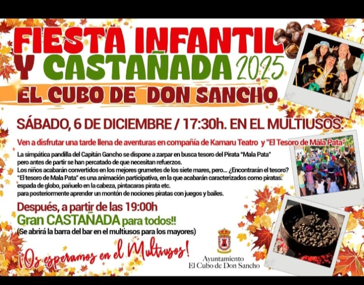 El Cubo de Don Sancho combina una fiesta infantil de piratas y una casta&ntilde;ada | Imagen 1