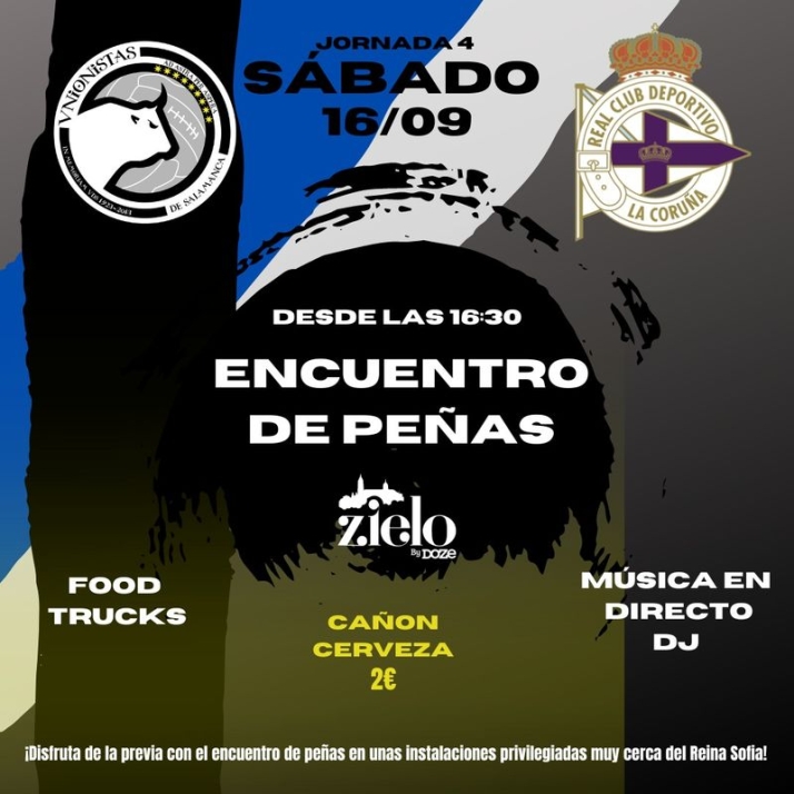 As&iacute; ser&aacute; el encuentro de pe&ntilde;as y aficionados del Depor y de Unionistas | Imagen 2