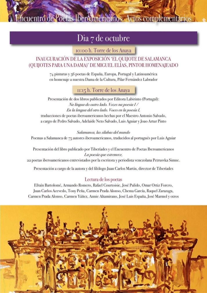 Entrada libre para los recitales del XXIX Encuentro de Poetas Iberoamericanos en el Teatro Liceo | Imagen 4