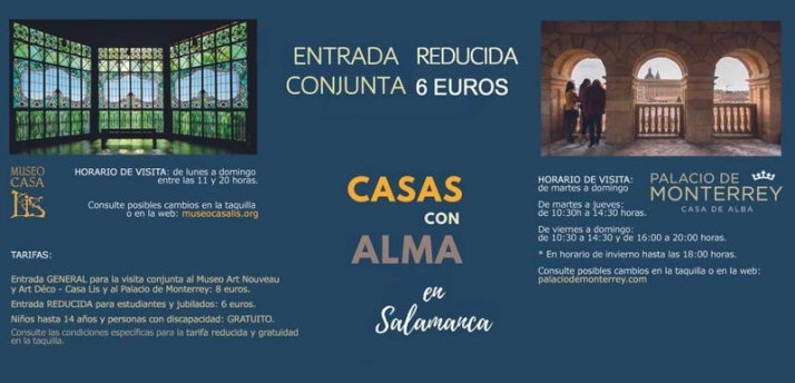 Nueva entrada conjunta, desde 6 euros, para visitar el Palacio de Monterrey y la Casa Lis | Imagen 1