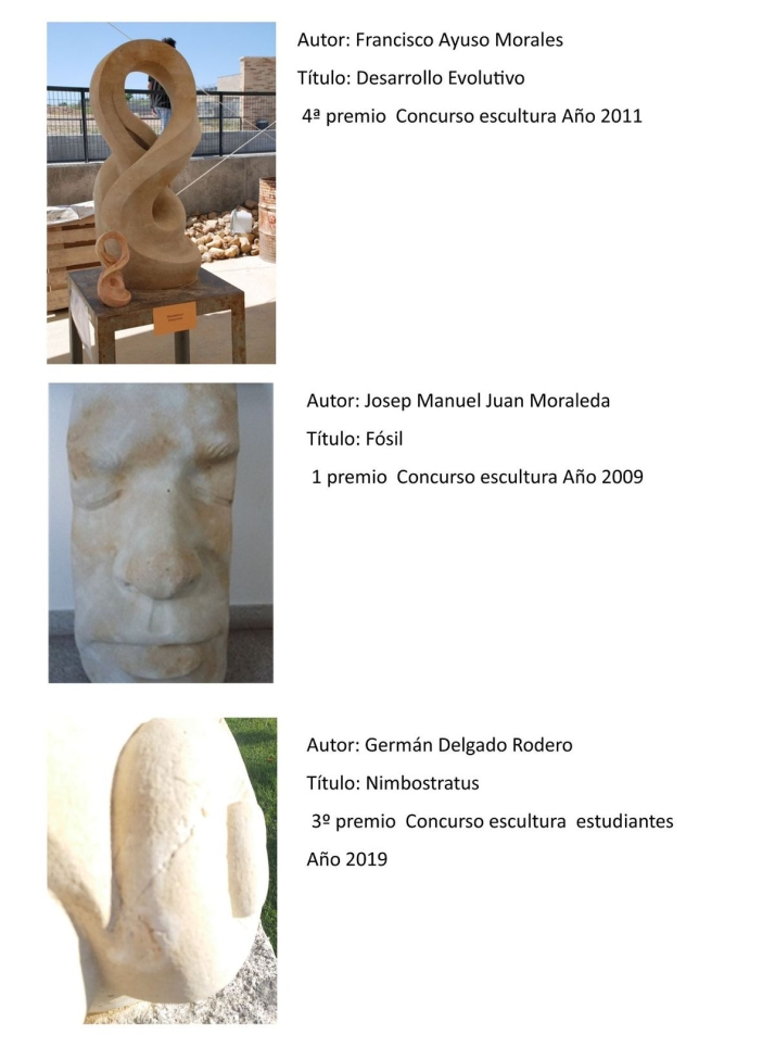 Villamayor saca el arte a la calle con la instalaci&oacute;n de esculturas premiadas en Piedra Dorada | Imagen 2