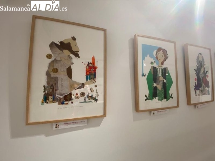 Violeta Monreal nos acerca a personajes ilustres de la ciudad con su exposici&oacute;n 'Salamanca, arquitectura y pensamiento' | Imagen 1