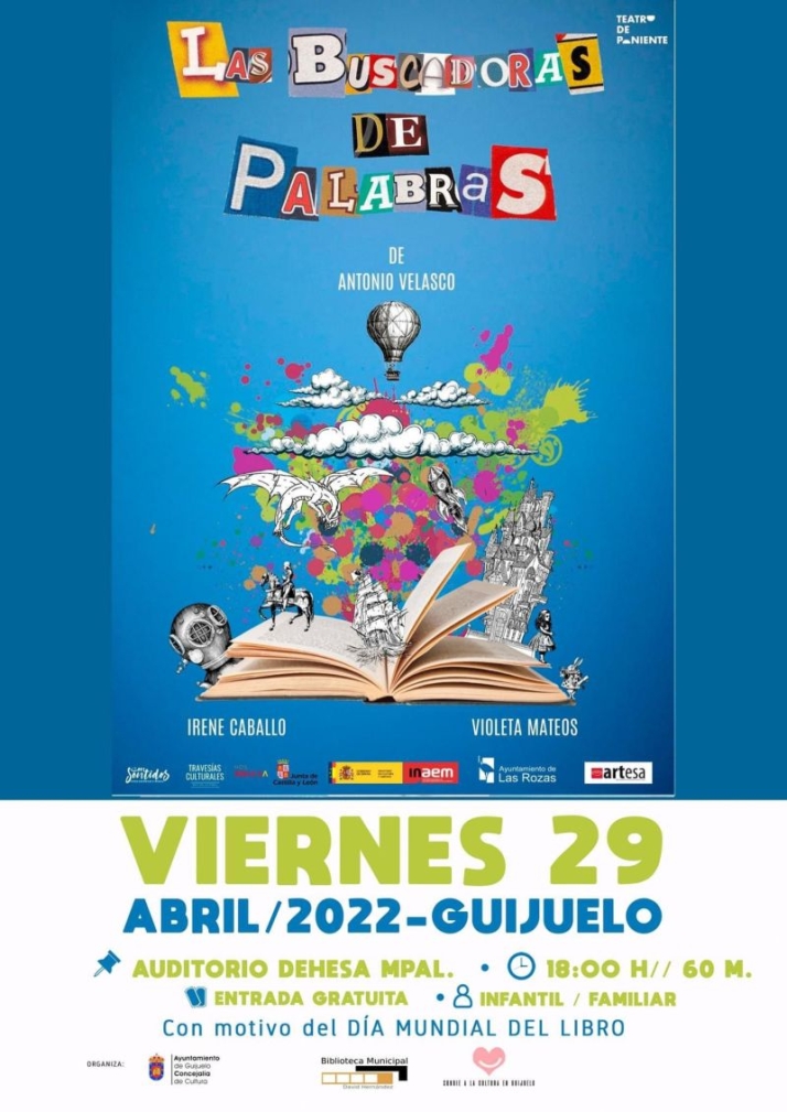 'Las Buscadoras de Palabras' llega hoy al auditorio del parque de La Dehesa | Imagen 1