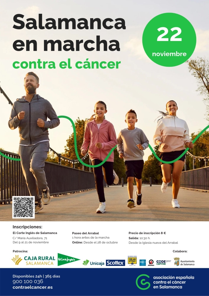 Dorsales, recorrido y novedades de la XII Marcha contra el Cáncer en Salamanca | Imagen 2